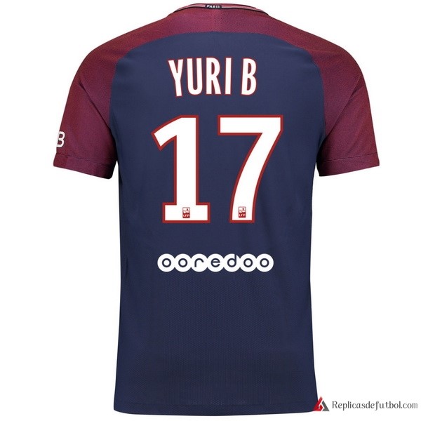 Camiseta Paris Saint Germain Primera equipación Yurib 2017-2018
